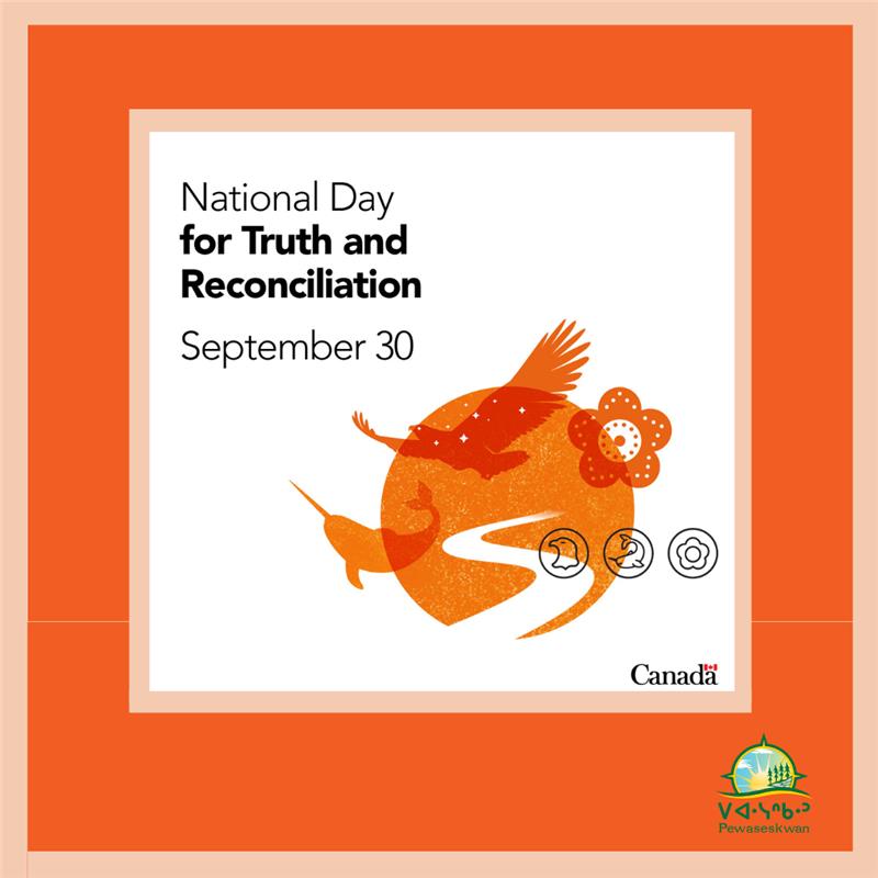Poster about National Truth and Reconciliation Day